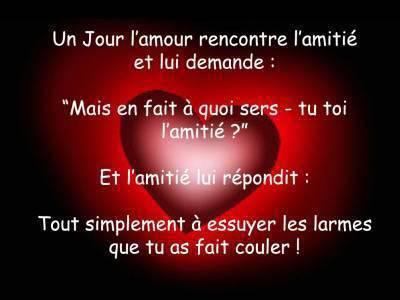 amour et amiti�